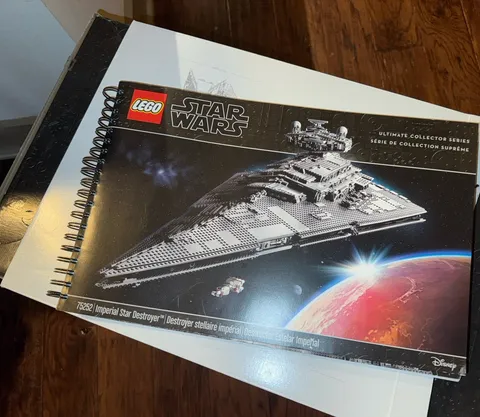 LEGO Star Wars 75252 Imperial Star Destroyer Manual Booklet