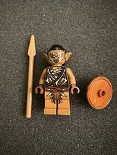 LEGO Gundabad Orc Warrior (Spear & Shield) Minifigure - Hobbit - New