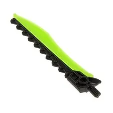1x LEGO Hero Factory Weapon Sword Saw Black Green Transparent 6203 4659337