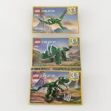 LEGO 2 Instruction Manuals Creator 3-in-1 Mighty Dinosaur Pterodactyl