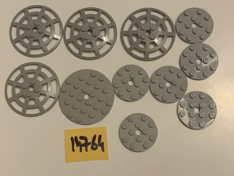 Lego Radars Light Grey Part Lot
