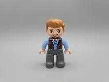 Lego Duplo Figures Jurassic World Owen Grady Mini Figure Toy Figurine People Man