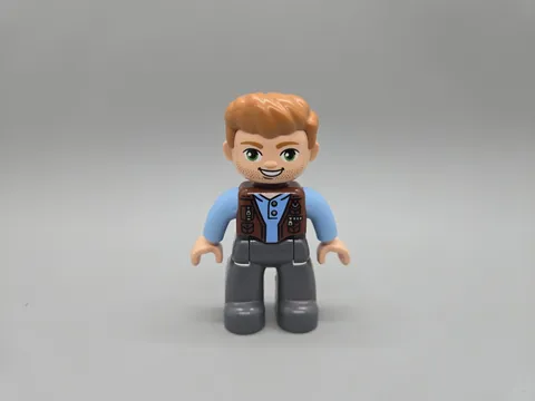 Lego Duplo Figures Jurassic World Owen Grady Mini Figure Toy Figurine People Man