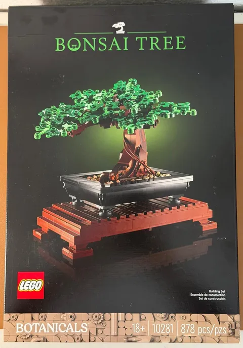 LEGO Icons Bonsai Tree Building Set 10281 Cherry Blossom Plant Display New