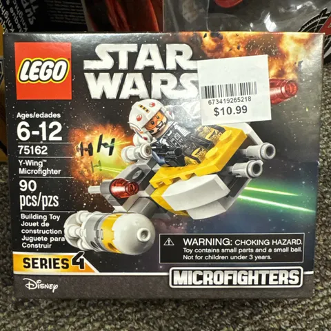 LEGO Star Wars Microfighters Y-Wing Microfighter 75162 Complete Set 90 pcs 6-12