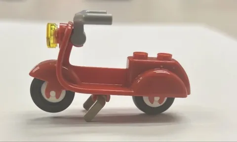 15396 LEGO Minifigure Accessory SCOOTER Red