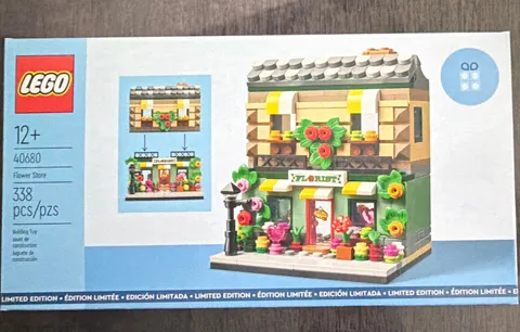 LEGO GWP 40680 Flower Store New Factory Sealed