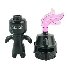 LEGO® DREAMZzz Grimspawn Minifigure™ Black Helmet drm002