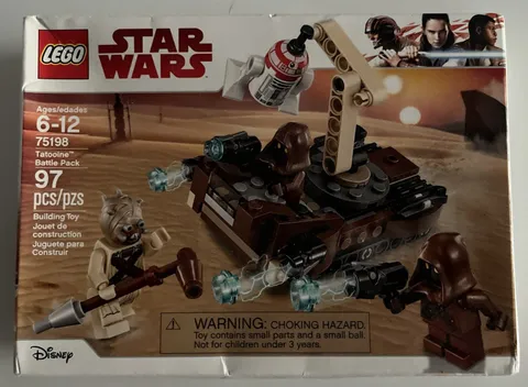 LEGO Star Wars Episode: A New Hope Tatooine Battle Pack 75198 New Box Has Damage