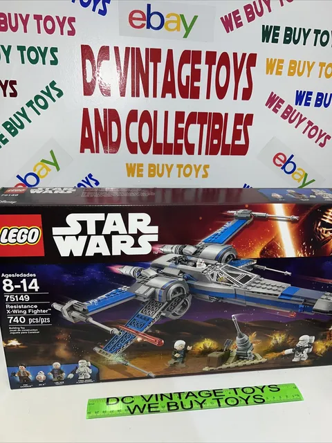 LEGO 75149 F1 Star Wars Resistance X-wing Fighter Set Building Kit 740 Pcs 🔥
