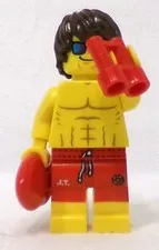 LEGO 71007 Minifigure Series 12 col185 Lifeguard Minifigure