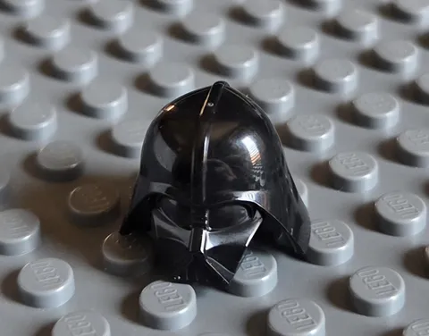 LEGO Star Wars Darth Vader Minifigure Headgear Helmet Black Glossy 1pc
