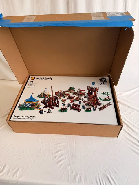 🛡️ LEGO 910045 Siege Encampment BrickLink Designer Program Series 3