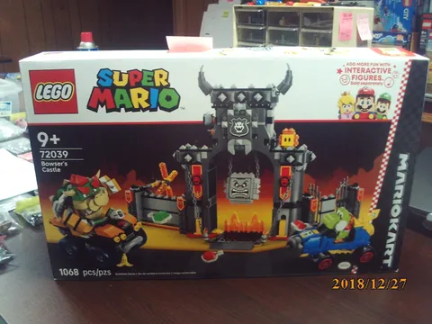 New in Box Lego Super Mario Bowser's Castle #72039 1068 PCS Unsealed (see pics)