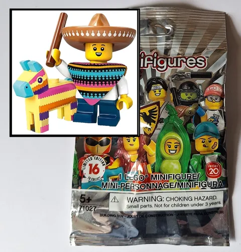 LEGO cmf Pinata Boy Series 20 collectible minifigure NEW 71027 factory SEALED