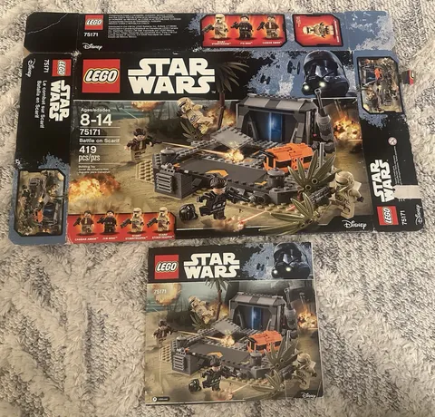 LEGO Star Wars 75171 Battle On Scarif Box And Manual Only!!!