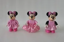 Lego Duplo Disney Minnie Mouse Lot of Three (3) Mini Figures Replacement