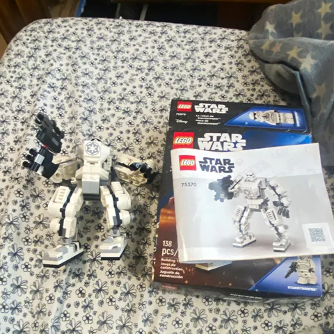 LEGO Star Wars 75370 Stormtrooper Mech 138 pcs Complete Set w/ Box Instructions