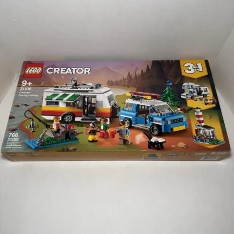 LEGO Creator: Caravan Family Holiday (31108) 3-in-1  USED COMPLETE ALL PIECES