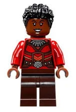 LEGO [No Color/Any Color] Nakia - Red Top sh0467 Used Genuine