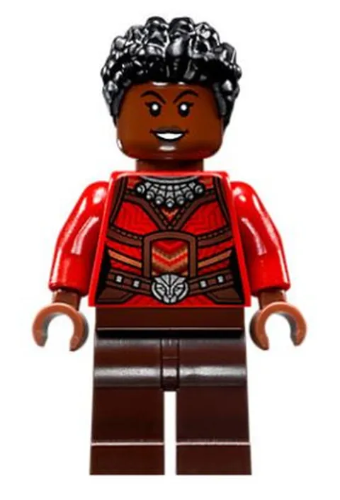 LEGO [No Color/Any Color] Nakia - Red Top sh0467 Used Genuine