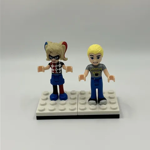 LEGO DC Super Hero Girls SHG002 & SHG003 Minifigure Lot 41231 Harley Quinn