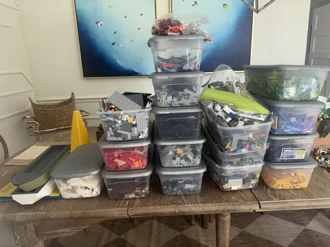 Legos Random Assorted 2 Pounds Bag 100% Lego Brand Includes Two Mini Figures
