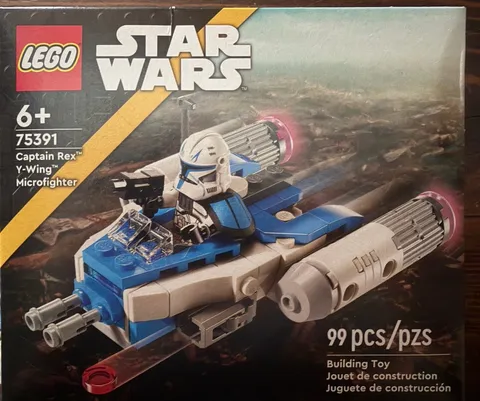 LEGO Star Wars 75391 Captain Rex Y-Wing Microfighter Building Set Spaceship