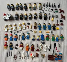 LEGO Minifigure Bike Parts Lot Set Bulk Sale