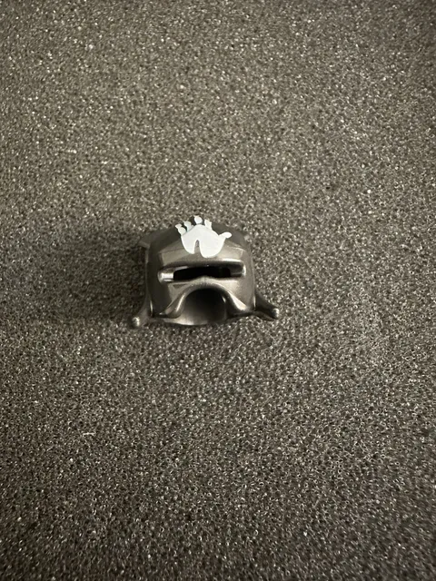 LEGO Uruk-Hai White Hand Helmet Part - Lord Of The Rings - Two Towers - New
