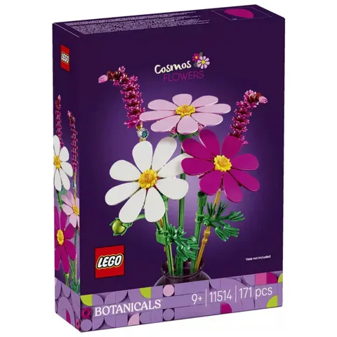 LEGO Botanicals Cosmos Flowers 10345 Flower Building Set Ages 18+