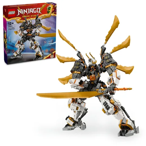 LEGO Ninjago Cole's Dragon Mega Titanium Mecha Toy Present Block Boys Girls Chil