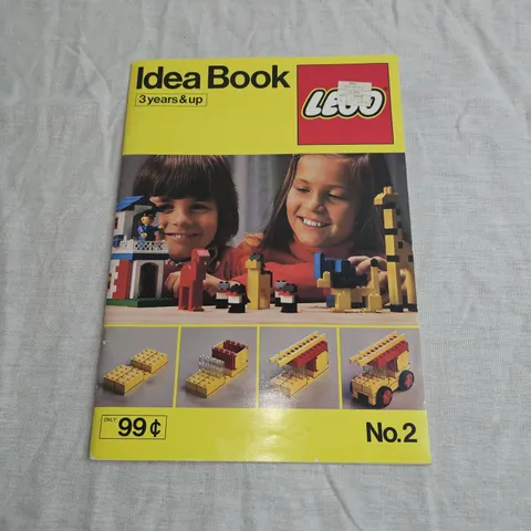 Vintage 1977 Idea Book Lego No. 2 Building Instructions