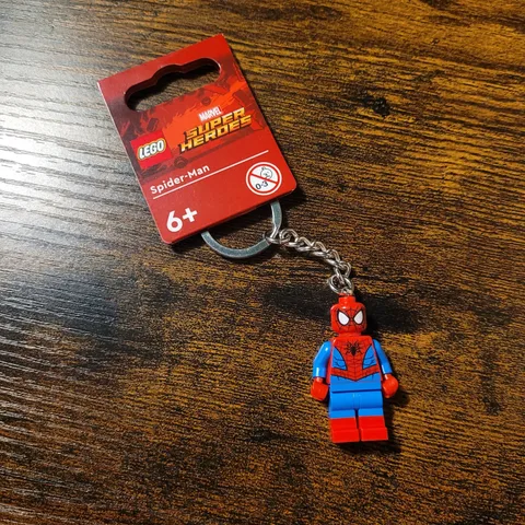 LEGO ® MARVEL ™ Super Heroes keychain 853950 Spider-Man - NEW & ORIGINAL PACKAGING -