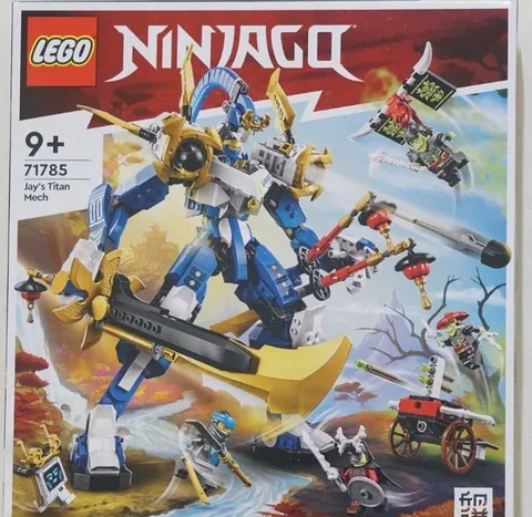 LEGO NINJAGO Jay’s Titan Mech 71785 Ninja Robot Building Set w Minifigs