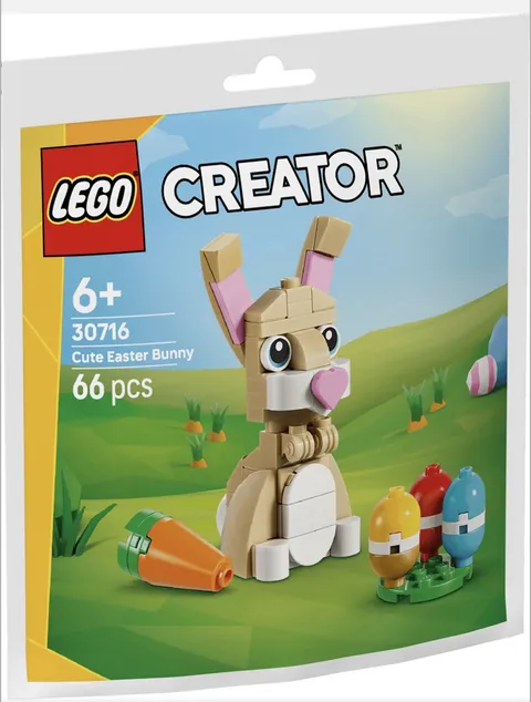 New LEGO Creator 30716 Cute Easter Bunny Factory Sealed Polybag