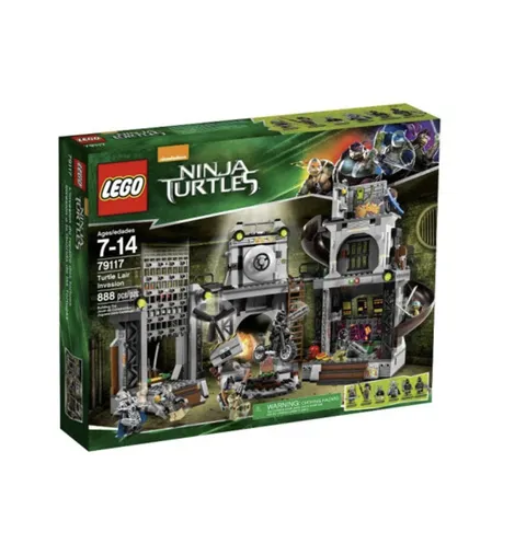 Lego Teenage Mutant Ninja Turtles 79117 Turtle Lair Invasion Building Set New