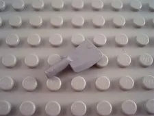 LEGO Pearl Gray Butcher Minifig Meat Cleaver