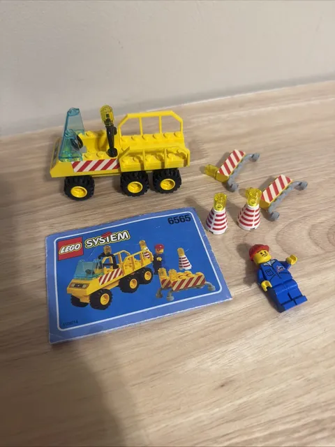 LEGO SYSTEM 6565 Town City Construction Crew 1997 Complete Manual