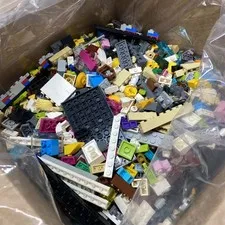 LEGO Bulk Bricks and Pieces Lot Mixed Colors Shapes Accessories 8 lbs