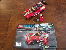 LEGO Speed Champions 75908 Ferrari F8 Tributo 275pc 2020 w/ Minifigure