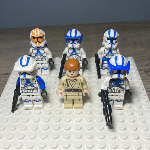 LEGO Star Wars Minifigure Lot: Assorted Clones, Padawan Obi-Wan