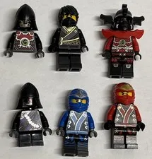 LEGO Ninjago Final Battle Kimono Stone Army Minifigure Lot Kai Cole Jay Warrior