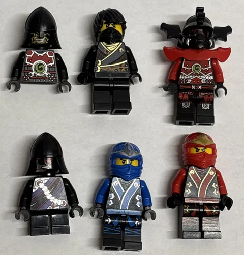 LEGO Ninjago Final Battle Kimono Stone Army Minifigure Lot Kai Cole Jay Warrior
