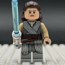 LEGO Star Wars Rey Minifigure w/ Tied Robe 75189 75216 Jedi sw0866