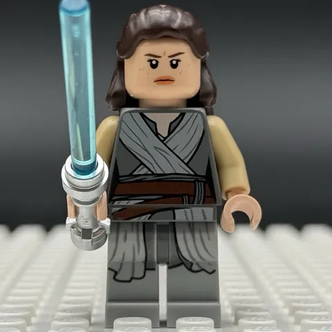 LEGO Star Wars Rey Minifigure w/ Tied Robe 75189 75216 Jedi sw0866
