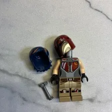 Sabine Wren - Dark Blue Hair sw0616 with Helmet (87610pb08)