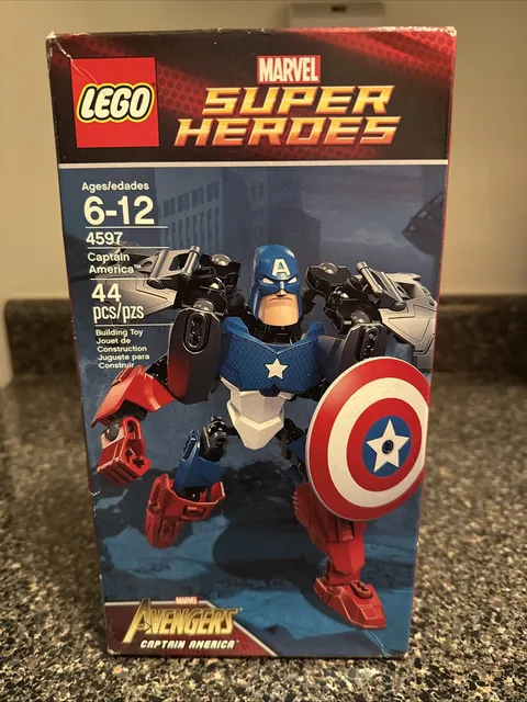 LEGO Marvel Super Heroes - CAPTAIN AMERICA ( 4597 ) Complete Unopened