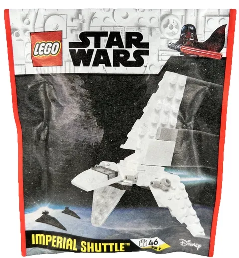 Lego Star wars Imperial Shuttle Paper Bag Set 912406 RARE Sealed