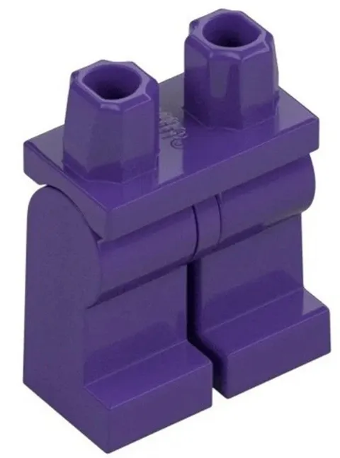 NEW Lego CLASSIC SPACE MINIFIG LEGS Dark PURPLE Plain Lower Body Pant Part D510